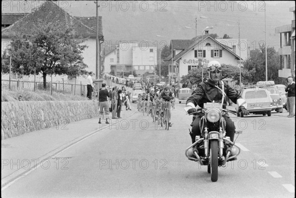 Tour de Suisse 1967: Motor cycle policeman