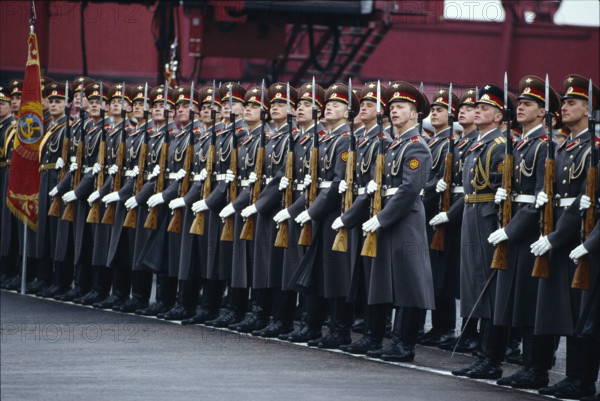 Soviet soldiers, 1989
