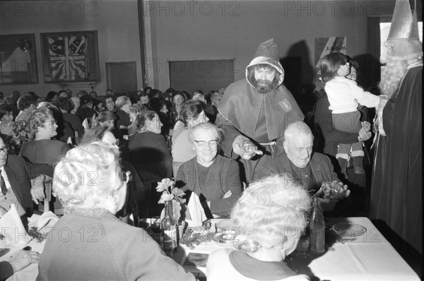 St. Nicolas party for elderly people 1969