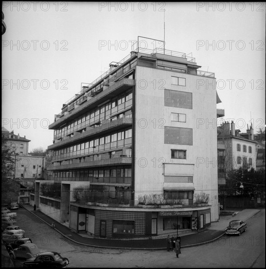Maison Clarte by Le Corbusier, Geneva, 1957
