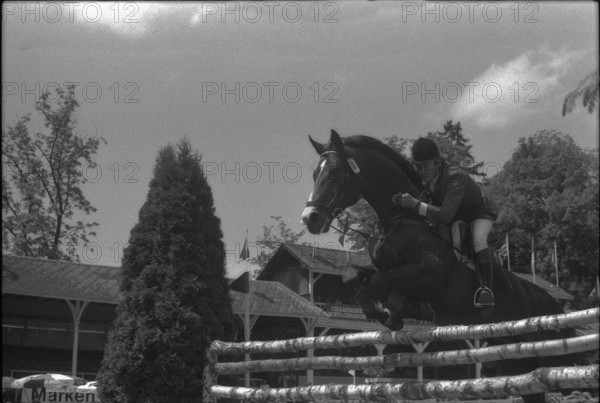 CSIO Lucerne 1974: Fritz Ligges and Ramiro