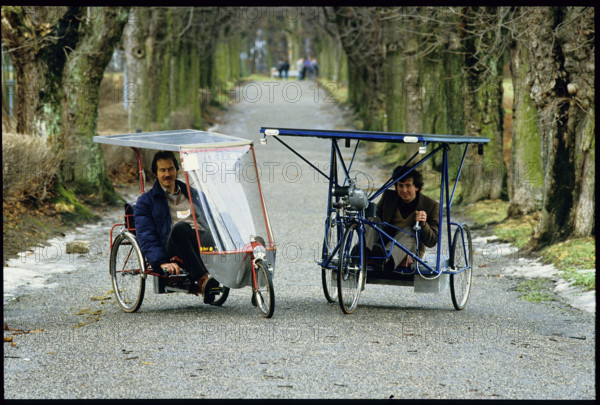 Solar Bike of Franz Plattner and Josef Jenni, Tour de Sol 1985