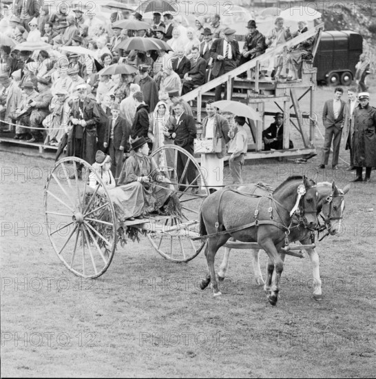 57th Marché-Concours Saignelégier, parade, 1960