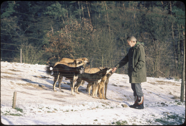 Eberhard Trumler, dog ethologist 1984