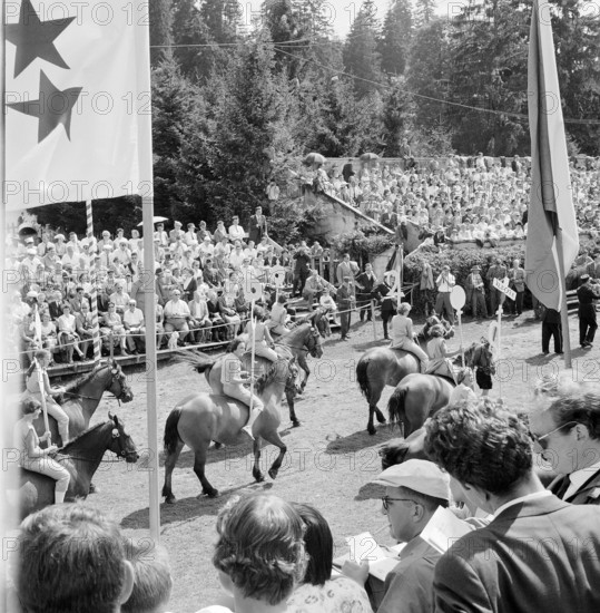 56th Marché-Concours Saignelégier, parade, 1959