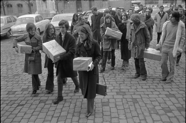 Initiative for an alternative service, handed over 1972