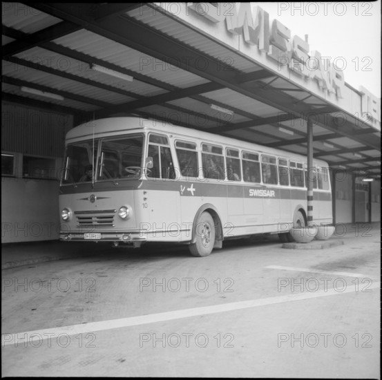 Swissair bus, 1961