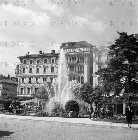 Lugano: Millet and Werner department store, 1940