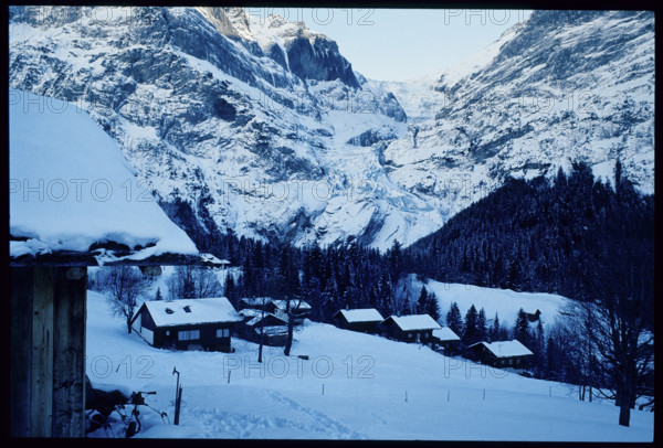 Lower Grindelwald glacier 1991