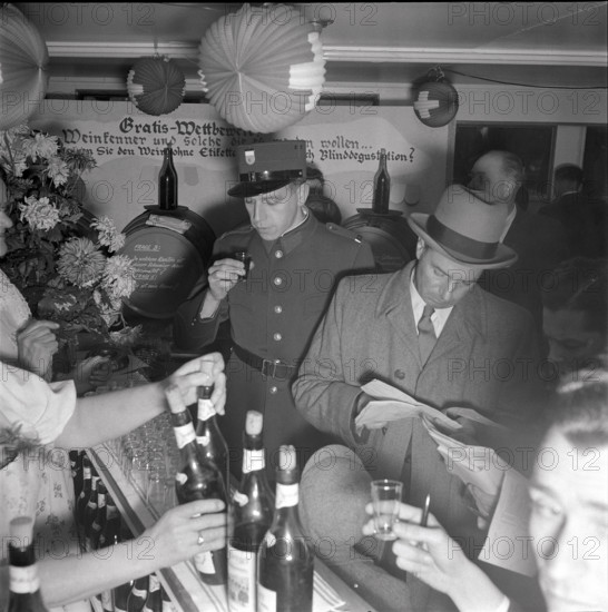 Wine Fair in Zurich, 1953