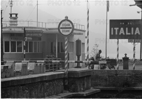 WW2: border to Italy, Brissago 1944