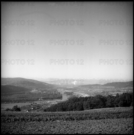 Aare at Brugg 1950
