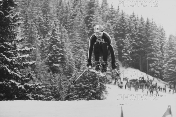 World Alpine Skiing Championships in Val Gardena 1970: winner Bernhard Russi