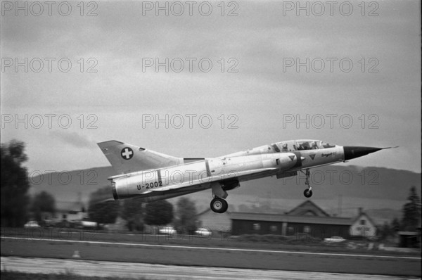 Mirage starting, Payerne 1966