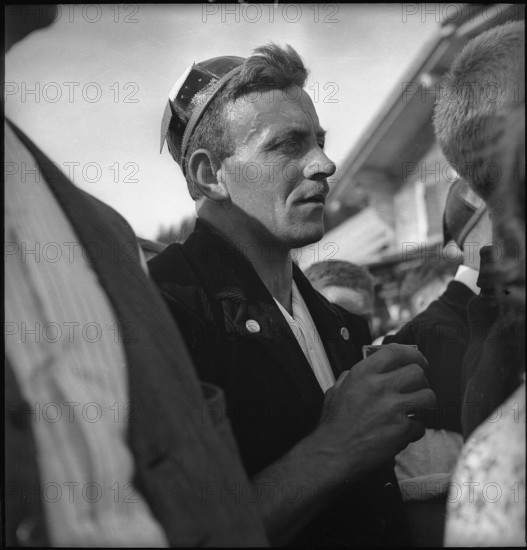 Mountain festival on the Hornberg in Saanenmöser, Switzerland, 1940