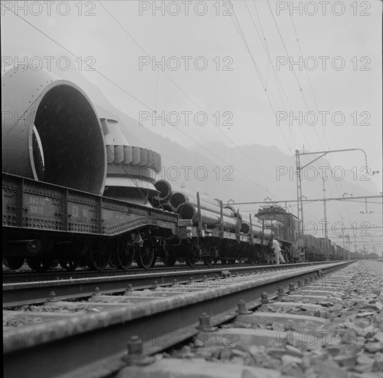 reportage about railway village Erstfeld