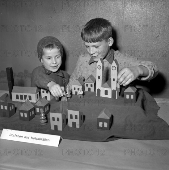 Pro Juventute exhibition Child's Play and Activity; Bremgarten 1951