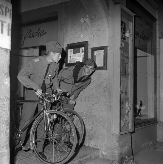 Civil defense training in Schaffhausen, 1961