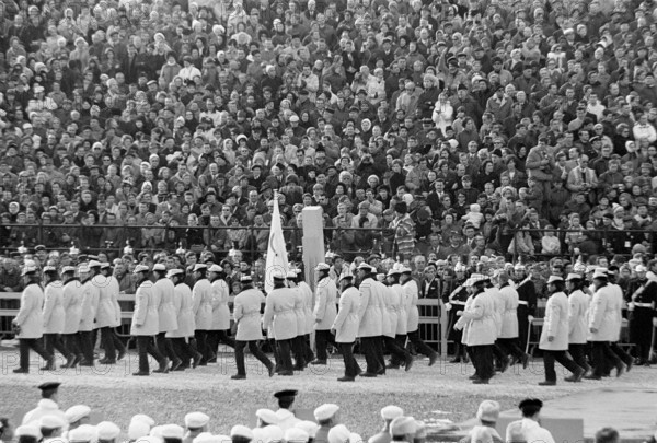 Olympic games in Grenoble 1968: Opening ceremony