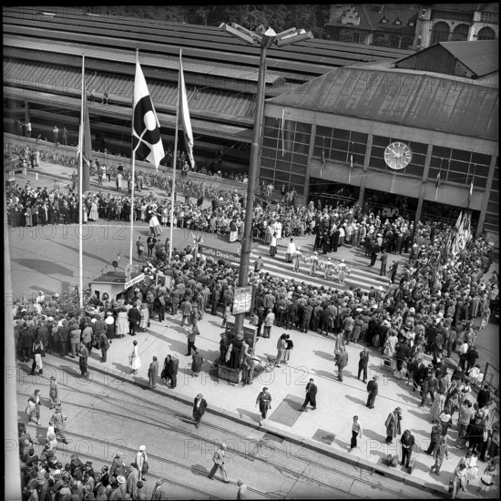 Opening of the SAFFA, 1958