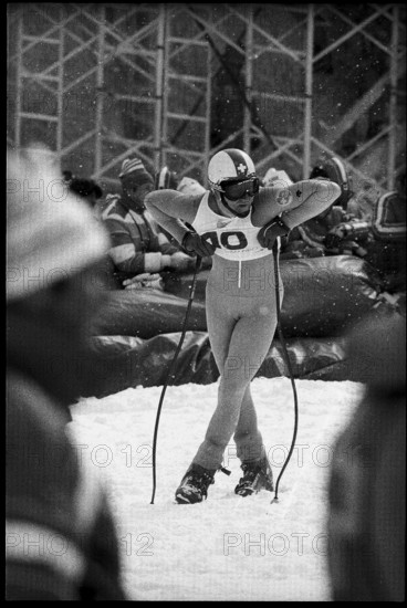 Olympic games Lake Placid 1980, downhill: Peter Müller