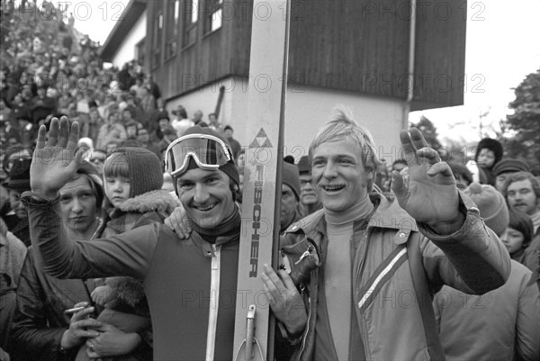 Four Hills Tournament, Innsbruck 1975: Federer, Pürstl