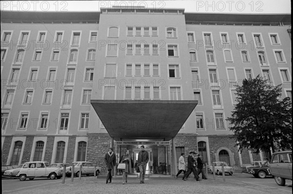 Entrance Institute of Technology Lausanne 1968