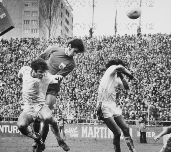 Cup Final 1975: FC Basel - FC Winterthur; Bollmann, Hitzfeld