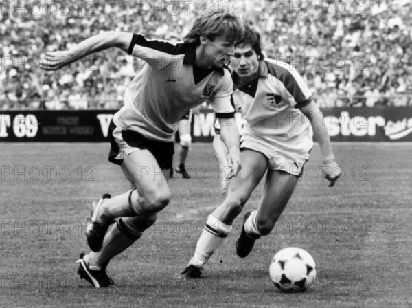 Cup final 1980: FC Sion - YB Bern; Schönenberger, Valentini