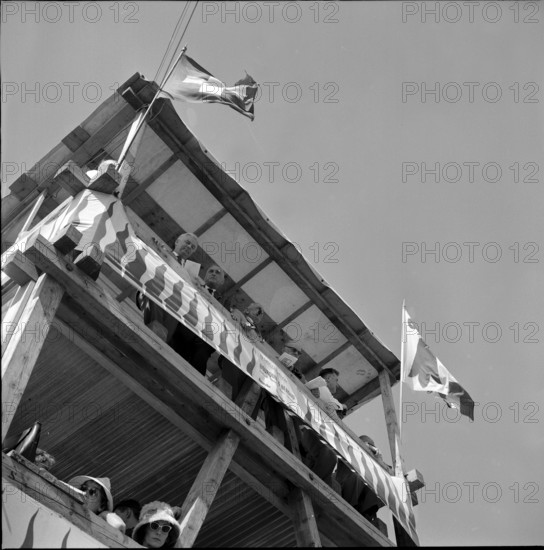 59th Marché-Concours Saignelégier, spectator tribune, 1962