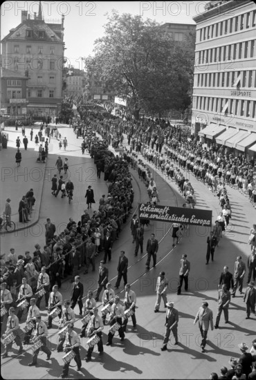 May Day rallies in Zurich 1946