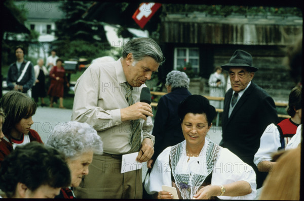 TV program Diräkt us by Wysel Gyr, Gurmels 1983