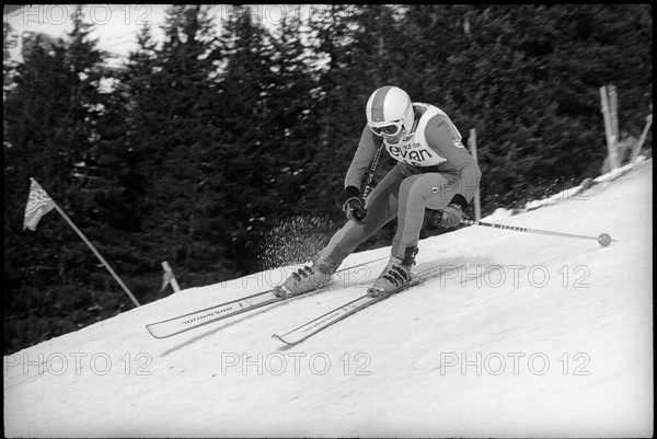 Downhill race in Grindelwald 1974: Marie-Therese Nadig