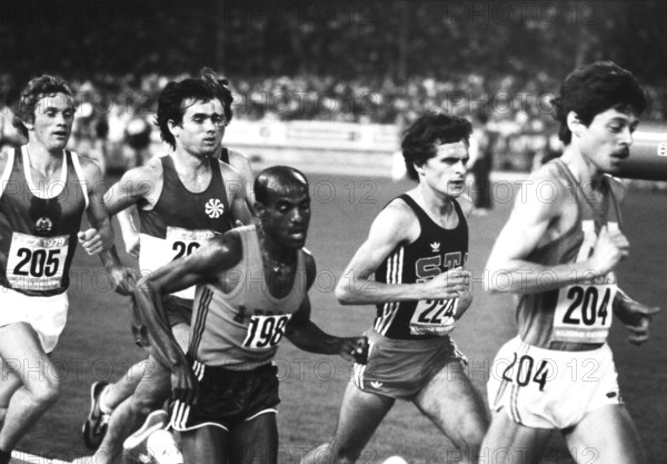 LCZ Meeting 1979, 5,000m: Yifter (198), Ryffel (224), Wessinghage (204)