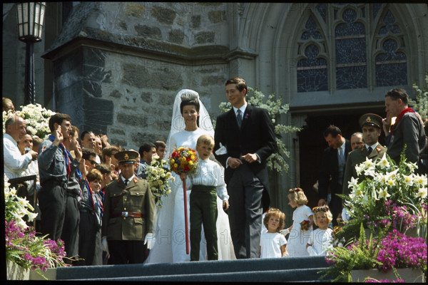 Wedding of Prince Hans-Adam and Marie of Liechtenstein, 1967