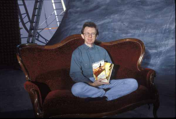 Viktor Giacobbo with favorite object 1992