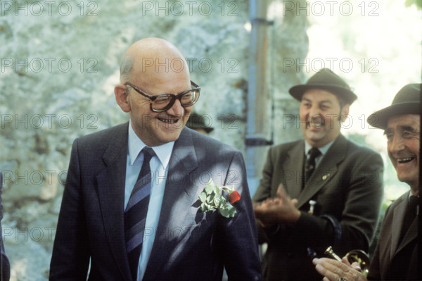 Federal President Alphons Egli, 1986