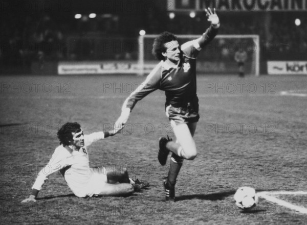 International match Switzerland - Portugal 1982; Botteron