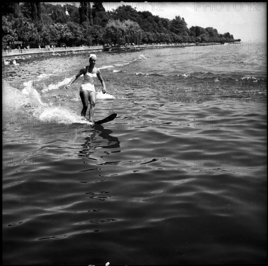 Marina Doria circa 1956; World Championships in Florida