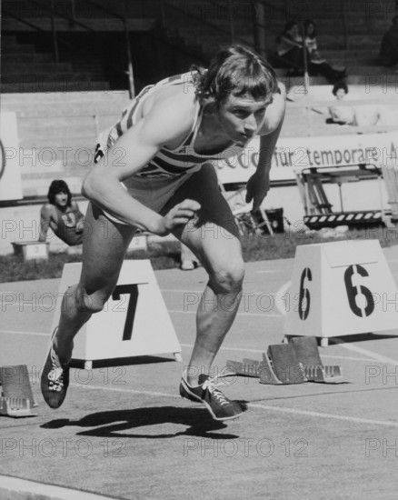 Sprinter Franco Fähndrich 1973