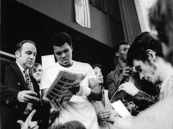 Muhammad Ali, born Cassius Marcellus Clay Jr. in Zurich 1971