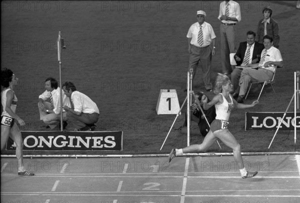 Athletics meeting of Zurich 1975