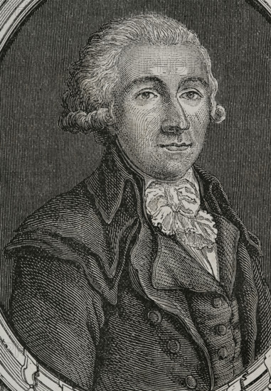 Francois Buzot (Francois Nicolas Leonard Buzot) (1760-1794). French politician. Elected deputy to the National Convention in 1792, joining the Girondins. Opposed the creation of the Committee of Public Safety. Portrait. Engraving. ""History of the French Revolution"". Volume I, 1876.
