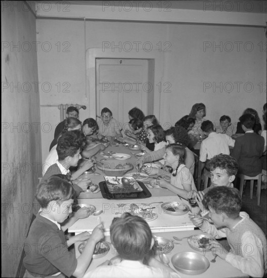 Emigrant children at a holiday camp in Ascona, 1942