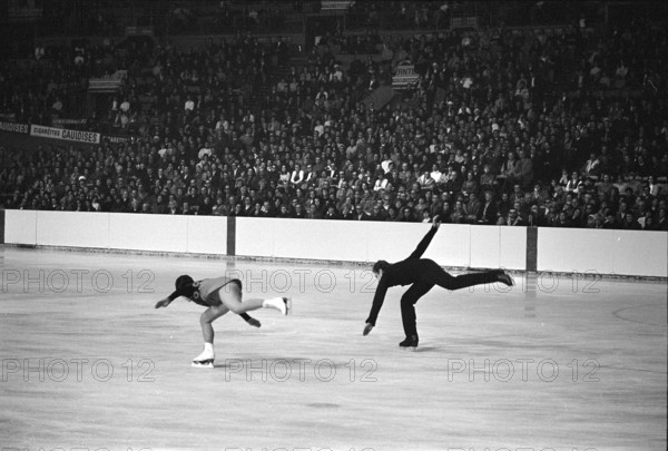 European Championships in Zurich 1971: The European Champions Irina Rodnina  Alexei Ulanov