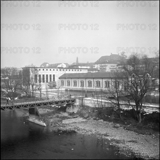 Letten Power Plant, Zurich 1952