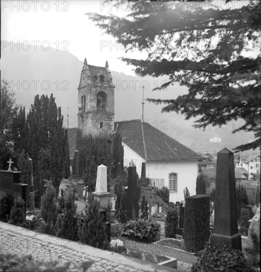 Gsteig Cemetery; 1948