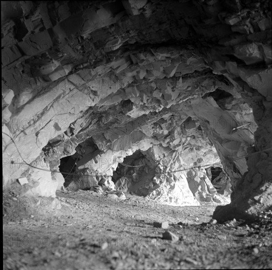 Attinghausen; quartz sand quarry; 1953