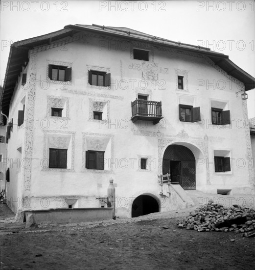 Guarda in the Lower Engadine; 1942