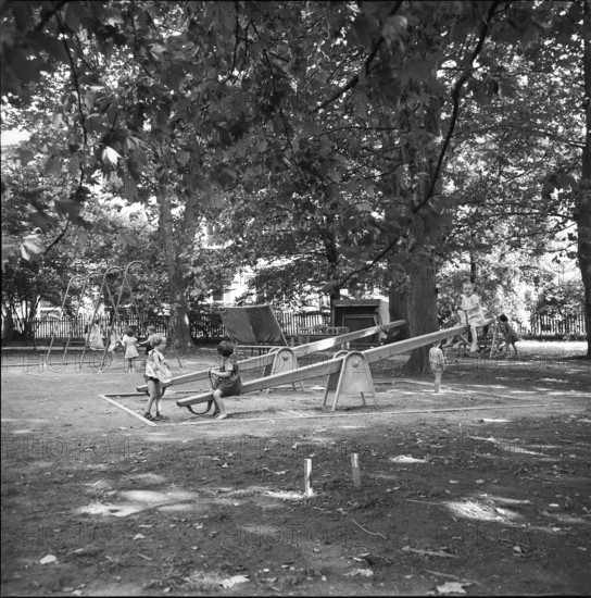 Seesaw on the Bodmerwiese, 1959